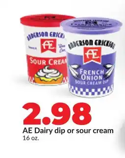 Hy-Vee AE Dairy dip or sour cream offer