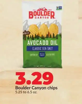 Hy-Vee Boulder Canyon chips offer