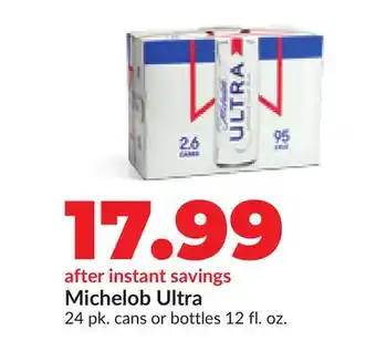 Hy-Vee Michelob Ultra offer