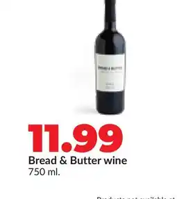 Hy-Vee Bread & Butter wine offer