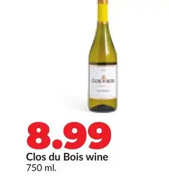 Hy-Vee Clos du Bois wine offer