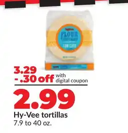 Hy-Vee Hy-Vee tortillas offer