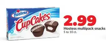 Hy-Vee Hostess multipack snacks offer