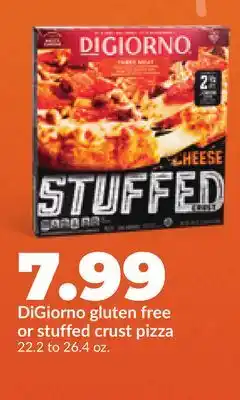 Hy-Vee DiGiorno gluten free or stuffed crust pizza offer