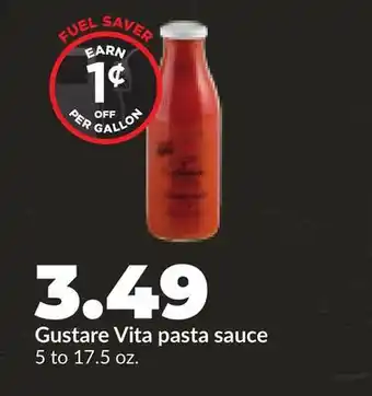 Hy-Vee Gustare Vita pasta sauce offer