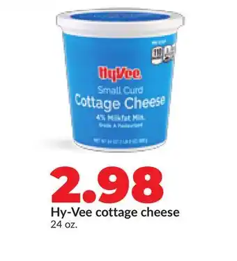 Hy-Vee Hy-Vee cottage cheese offer