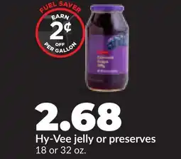 Hy-Vee Hy-Vee jelly or preserves offer