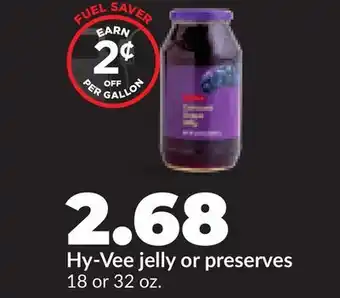 Hy-Vee Hy-Vee jelly or preserves offer