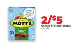 Hy-Vee General Mills Fruit Snacks offer