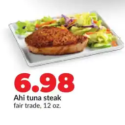 Hy-Vee Ahi tuna steak offer