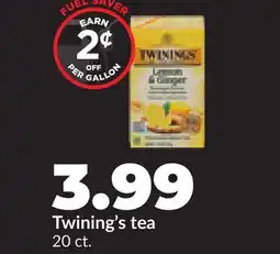 Hy-Vee Twining's tea offer