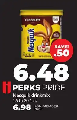 Hy-Vee Nesquik drinkmix offer