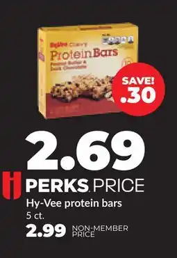 Hy-Vee Hy-Vee protein bars offer