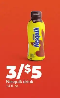 Hy-Vee Nesquik drink offer