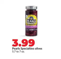 Hy-Vee Pearls Specialties olives offer