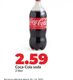 Hy-Vee Coca-Cola soda offer