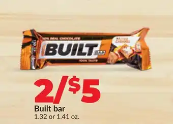 Hy-Vee Built bar offer