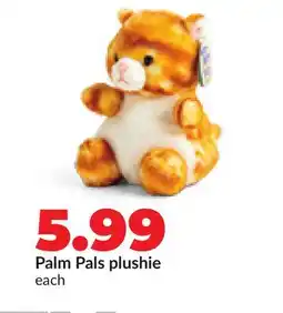 Hy-Vee Palm Pals plushie offer