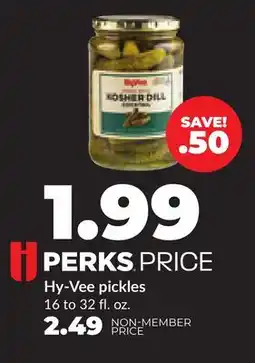 Hy-Vee Hy-Vee pickles offer