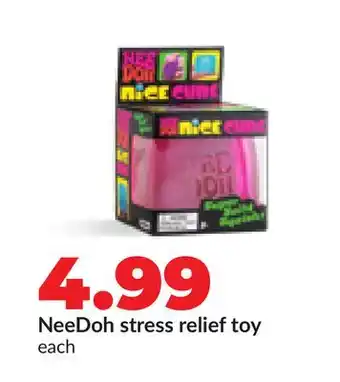 Hy-Vee NeeDoh stress relief toy offer