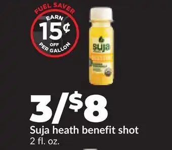 Hy-Vee Suja heath benefit shot offer