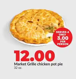 Hy-Vee Market Grille chicken pot pie offer