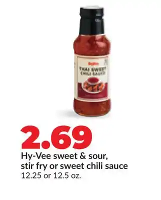 Hy-Vee Hy-Vee sweet & sour, stir fry or sweet chili sauce offer