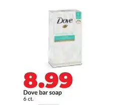 Hy-Vee Dove bar soap offer