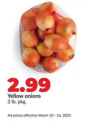 Hy-Vee Yellow onions offer