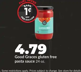 Hy-Vee Good Graces gluten free pasta sauce offer