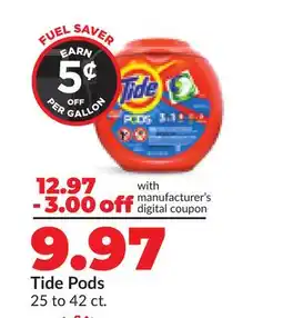 Hy-Vee Tide Pods offer