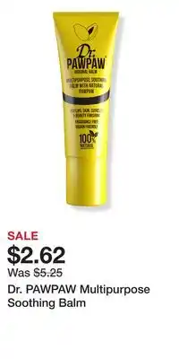 Ulta Beauty Dr. PAWPAW Multipurpose Soothing Balm offer