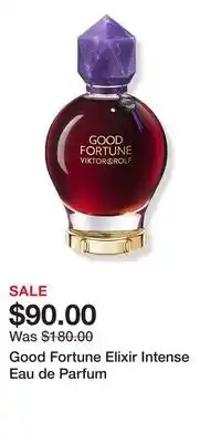 Ulta Beauty Good Fortune Elixir Intense Eau de Parfum offer