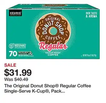 Office Depot The Original Donut Shop Regular Coffee Single-Serve K-Cup , Pack of 70 Pods offer