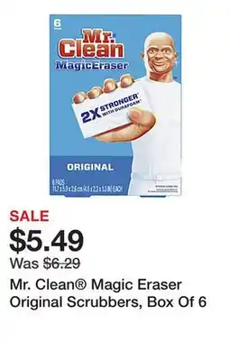 Office Depot Mr. Clean Magic Eraser Original Scrubbers, Box Of 6 offer