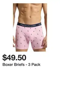 Belk Boxer Briefs - 3 Pack offer