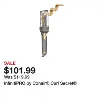 Belk InfinitiPRO by Conair Curl Secret offer