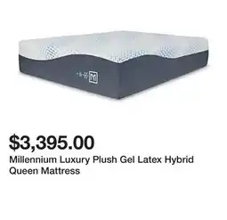 Belk Millennium Luxury Plush Gel Latex Hybrid Queen Mattress offer