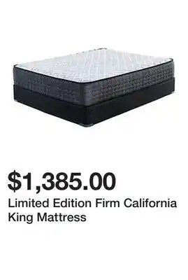 Belk Limited Edition Firm California King Mattress offer