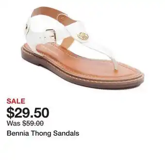 Belk Bennia Thong Sandals offer