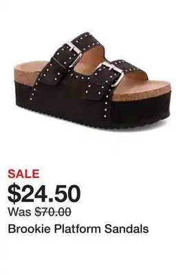 Belk Brookie Platform Sandals offer