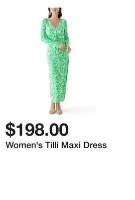 Belk Women's Tilli Maxi Dress offer