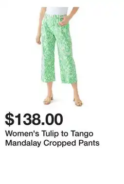 Belk Women's Tulip to Tango Mandalay Cropped Pants offer