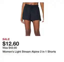 Belk Women's Light Stream Alpine 2 in 1 Shorts offer