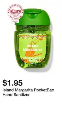 Bath & Body Works Island Margarita PocketBac Hand Sanitizer offer