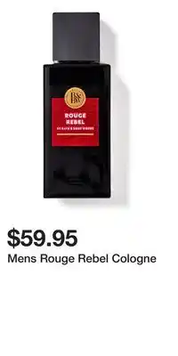 Bath & Body Works Mens Rouge Rebel Cologne offer