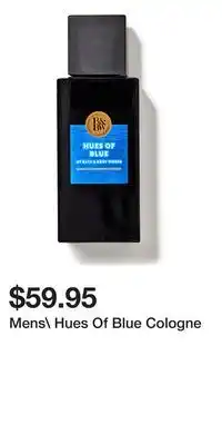 Bath & Body Works Mens Hues Of Blue Cologne offer