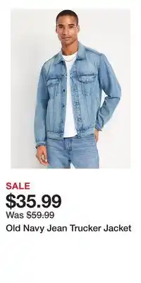 Old Navy Old Navy Jean Trucker Jacket offer