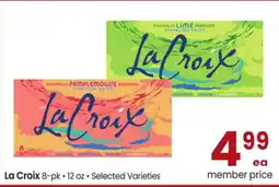 Albertsons La croix offer