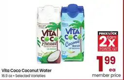 Albertsons Vita Coco Coconut Water offer